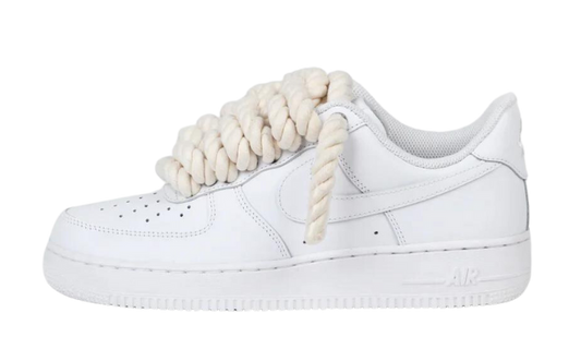 Air force 1 Triple White Lacets Corde